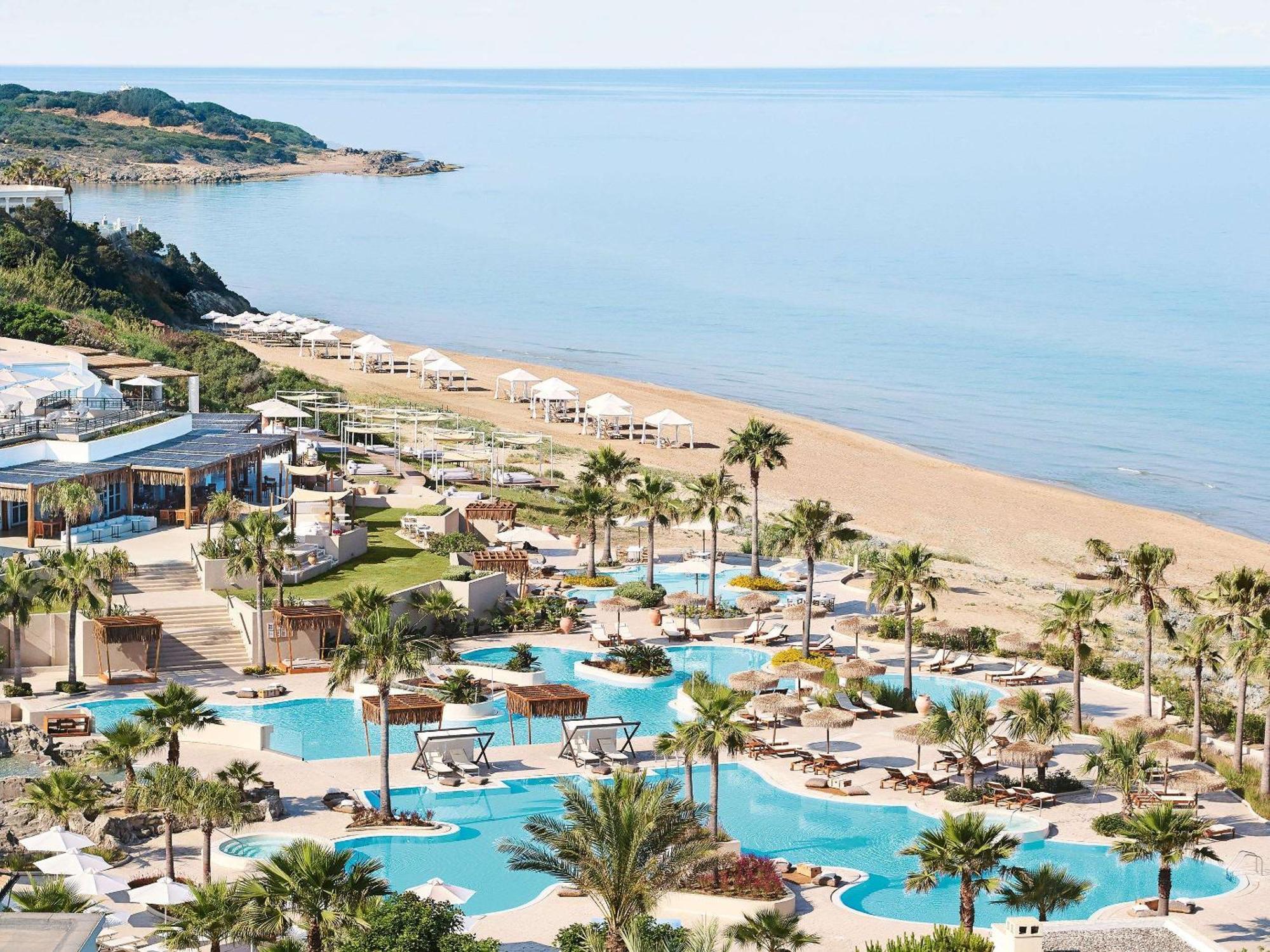 Grecotel La Riviera At Riviera Olympia & Aqua Park Loutrá Killínis Extérieur photo